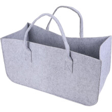 Pochette pliable à divers articles ménagers, grande capacité, en feutre, lavable, style simple.