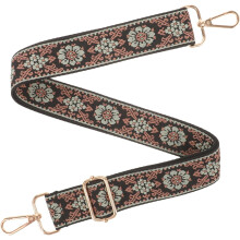 Bandoulière réglable pour sacs, large, avec boucles, longueur 130 cm