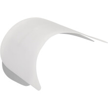 Visiera parasole telescopica sostituibile, ricambio per cappello per attività all'aperto, accessorio parasole regolabile, colore bianco