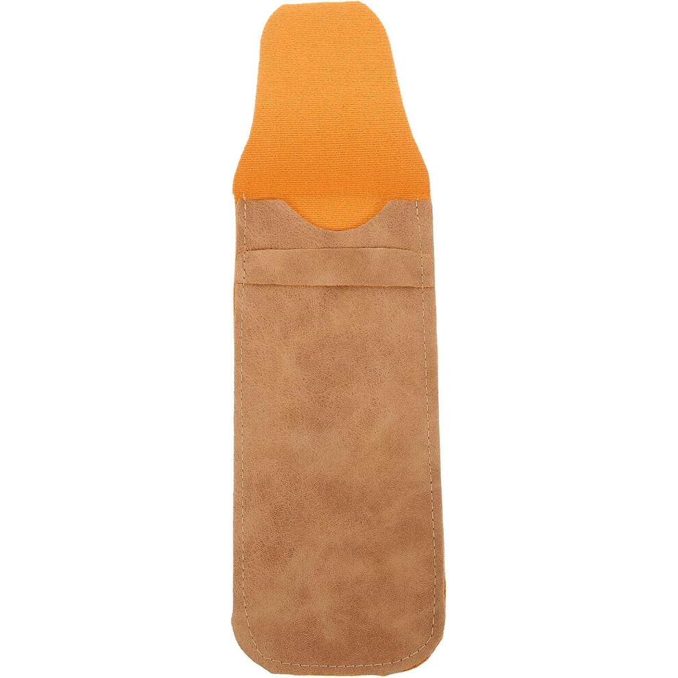 Hkhbjs Protective Glasses Bag Leather Sunglasses Pouch For Men Women Reading Eyeglasses Case Portable