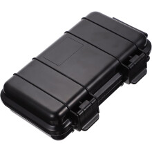Contenedor de supervivencia sellado e impermeable para exteriores, soporte de almacenamiento a prueba de golpes y presión.