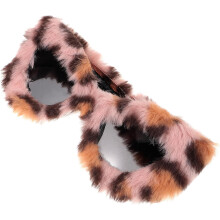 Lunettes de soleil Ă fourrure pour femmes, lunettes fantaisie pour fĂŞtes et festivals