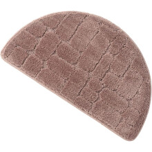 Wasserabsorbierende Badematten, Türstopper aus superfeiner Faser, halbkreisförmig, angenehm anzufassen