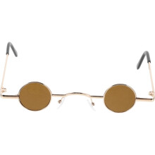 Miniaturowe okrągłe okulary przeciwsłoneczne, okrągłe okulary przeciwsłoneczne na imprezę, do hip-hopu, retro, vintage