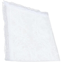 Elegante runde weiße Spitzentischdecke (60 Zoll) für Esstisch und Heimdekoration