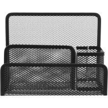 Schreibtisch-Aktenhalter aus Metallgitter, Organizer, Briefablage, Dokumentenablage für Büro, Schule, Arbeitsplatz