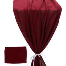 Chiffon-Tischläufer – Romantische Hochzeitstischdecke – Kreativ, schlicht, vielseitig kombinierbar – Leicht, für festliche Atmosphäre