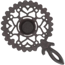 Teekannenwärmer aus Eisen mit rutschfestem Boden zur Wärmespeicherung für schwarzen Tee, geeignet für Teehäuser und Büros