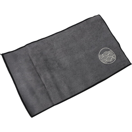 Sous-main absorbant en coton et lin à motif unique