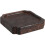 Rustikk serveringsfat i tre med vintagedesign, dekorativt trebrett 1