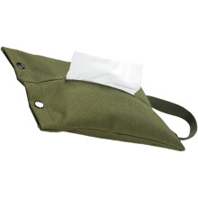 Pochette à mouchoirs portable d'extérieur en tissu non tissé léger, porte-serviettes de voyage