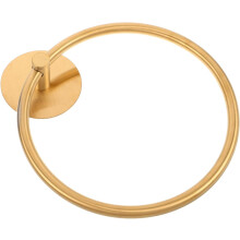 Handtuchhalter zur Wandmontage aus goldfarbenem Edelstahl – pflegeleicht und mit zuverlässigem Kleber