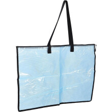 Pochette de rangement avec poignées pour affiches et dessins, idéale pour organiser peintures et dessins.