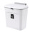 Wall Mount Trash Can Hanging Trash Can with Lid Wall Mounted Design Plastic Fixes Garbage Bag 1