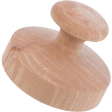 Pressa in legno per impastare, stampi per pancake, mattarello per pizza, marrone, modellatura rapida, facile da usare