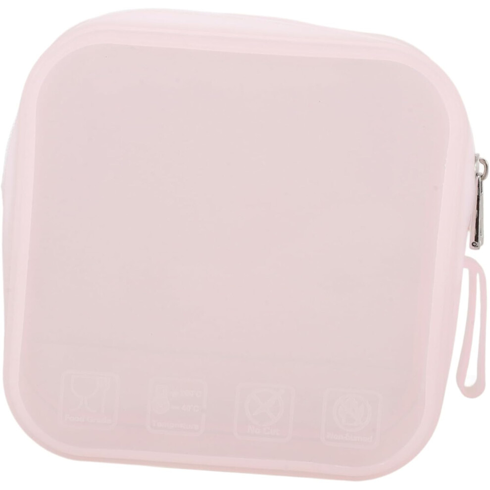 Hkhbjs Sleek Silicone Toiletry Bag For Travel Makeup Leakproof Women Portable Organizer