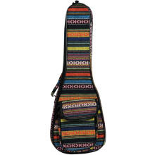 Funda para ukelele de 23 pulgadas, de algodón mercerizado con correas ajustables para el hombro, ligera y fácil de guardar.