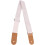 Adjustable Ukulele Strap Cotton Linen with Daisy Pattern, High Performance Leather Shoulder Strap 1