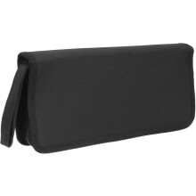 Sacoche portable pour outils d'accordage de piano, étui de transport en tissu Oxford noir résistant, rangement pour outils d'accordage