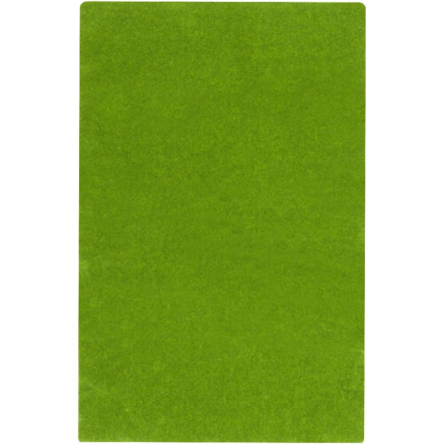 Kunstgrasmat van papier, 33 x 100 cm, groen/geel model.