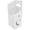 Parapluhouder, wit, rechthoekig, PVC, ruimtebesparend, modern 1