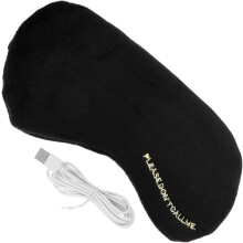 Heated USB Eye Mask Steam Warm Compress for Dry Eyes 3d Cartoon Sleep Blindfold Temperature