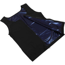 Chaleco deportivo con cremallera para hombre, cómodo, ideal para gimnasio, correr, yoga y fitness. Transpirable.