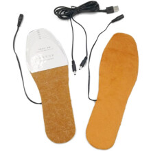 Vyhrievané vložky do topánok pre ženy, USB napájané ohrievače nôh, rýchle nahriatie, strihanie na mieru