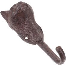 Vintage-Wandhaken aus Eisen in Tierform für Wohnzimmer und Flur, praktische Garderobenhaken
