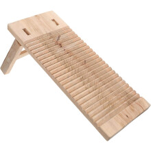 Holzwaschbrett 50x20x2,5cm, verdickte Beine