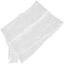 Custodia protettiva portatile in PVC per abiti da sposa e abiti lunghi, antipolvere.