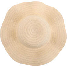 Sombrero de paja de ala ancha en blanco para mujer, sombrero de playa DIY, gorras de paja ligeras de ala ancha.