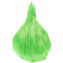 Perruque en forme de flamme, coiffe verte de carnaval, accessoire de cosplay