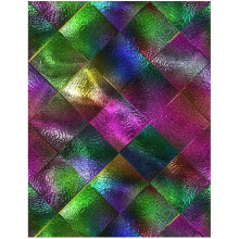 Película estática no adhesiva para ventanas, para colocar sobre cristales, 45 cm x 58 cm, PVC, resistente a la decoloración, decorativa.
