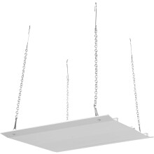 Deflector de ventilación cuadrado para aires acondicionados centrales de techo. Fácil de limpiar. Versátil. Fabricado en ABS.
