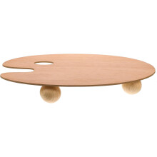 Plateau en bois de forme spéciale, plateau de rangement à monter soi-même, durable, facile à nettoyer, design simple et élégant.