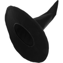 Hexenhut für Halloween-Partydekorationen, schwarzer Hexenhut, Cosplay-Kostüm-Accessoire