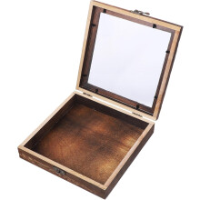 Insektenpräparat-Vitrinenbox im Retro-Stil, Holz/Acryl, tragbar, praktisch zu verwenden