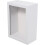 Shadow Box Frame Versatile Design Rustic White Wooden with Glass Window 1