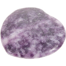 Tabla de masaje de amatista, piedra antiestrés, piedra de cristal para el pulgar