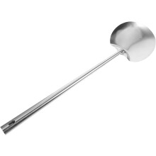 Küchenspatel, Wok-Wender, Edelstahl, farbecht, glatte, abgerundete Kanten