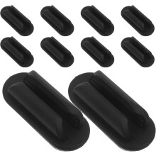 10 Stück Silikon-Stifthalterclips zum Selbstkleben für Schreibtisch und Wand, wiederverwendbarer Stifteorganizer