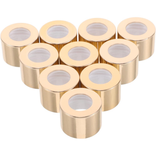 Lot de 10 bouchons de rechange pour diffuseur de parfum, étanches et compatibles avec les couvercles de pots diffuseurs.