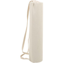 Bolsa de transporte de esteira de ioga com cordão fechamento esteira de ioga branca