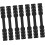 10PCS Adjustable Ear Hook Adjuster Soft Extension Strap for Comfortable Fit for Better Protection Black 1