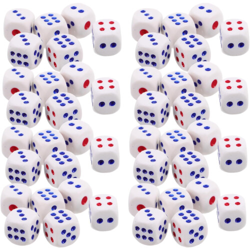 10 Sets Gimmick Dice Prop Interactive Party for Close Up Performances Engaging Prank Accessory