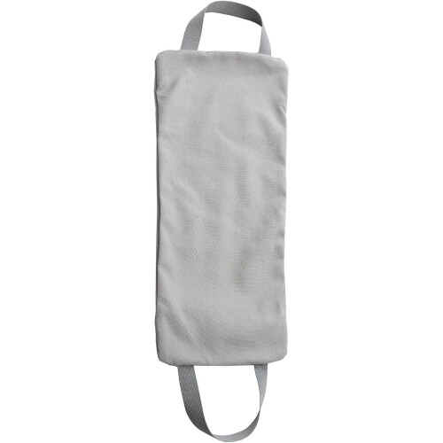Canvas träningssandsäck för arm- och benträning med handtag, grå viktpåse