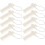 Security Tags 10Pcs Supermarket Theft Prevention Smooth Surface Magnetic Alarm Tags 1
