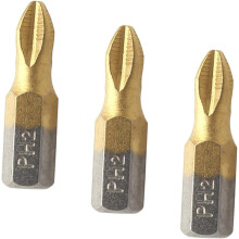 10 embouts de tournevis longs à tête coulissante revêtus de titane, compatibles avec tous les outils.