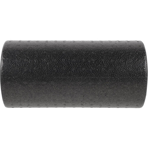 Solid Exercise Foam Roller 30x15cm svart massasjerulle